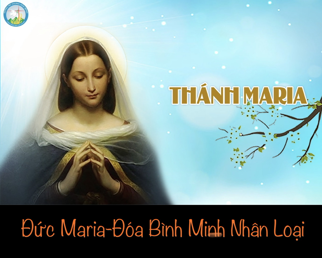 ĐỨC MARIA ĐÓA BÌNH MINH NHÂN LOẠI